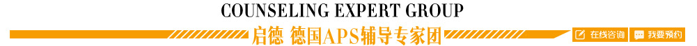 啟德 德國APS輔導專家團 Counseling expert group